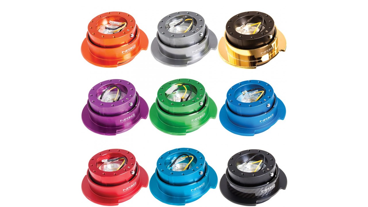 NRG Quick Release Kit Gen 2.5 (Interchangeable Ring) NRG Quick Release Kit Gen 2.5 (Interchangeable Ring)