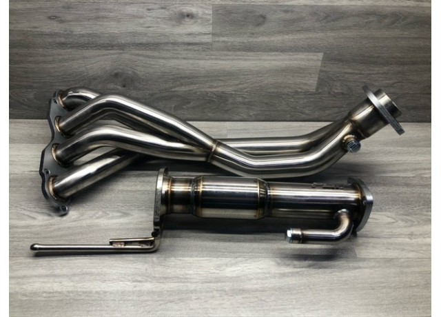 Private Lable MFG K-Series K24 K20 RSX Header with Bolt-On Catalytic Converter