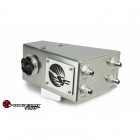 SpeedFactory Racing Angled Oil Catch Can with built in Coolant Overflow Tank SpeedFactory Racing Angled Oil Catch Can with built in Coolant Overflow Tank