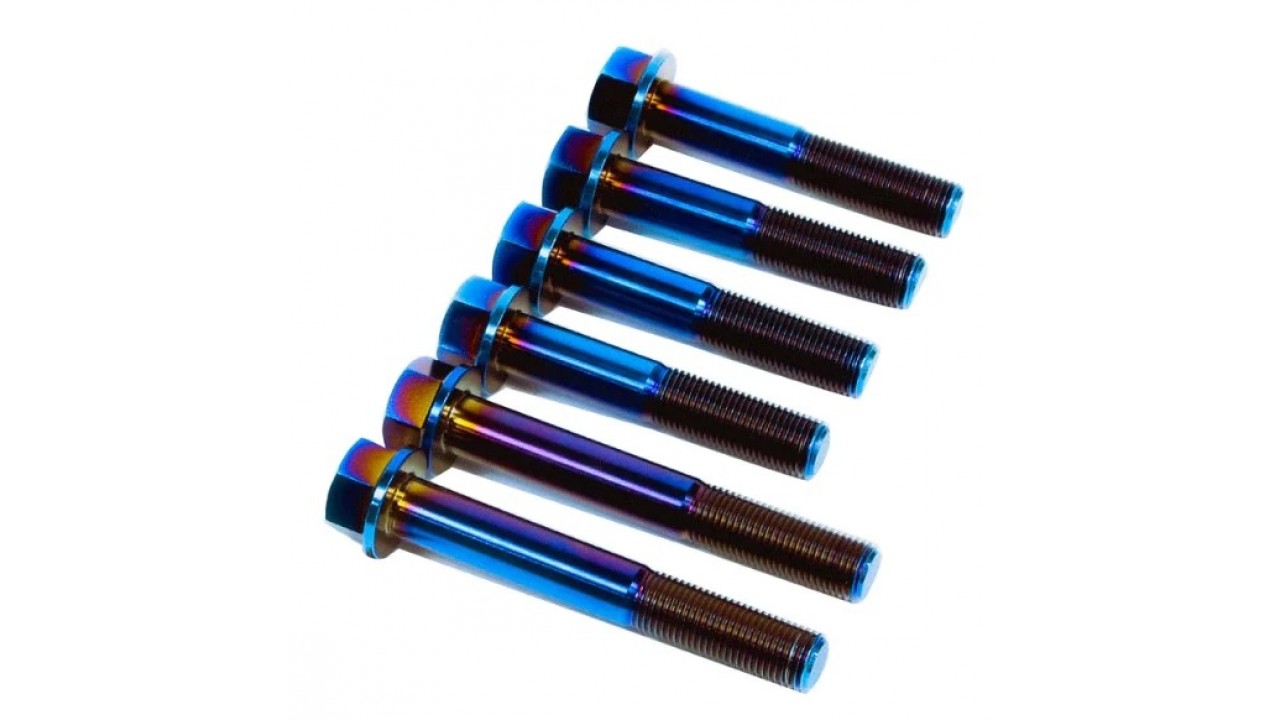 SpeedFactory Racing Titanium Transmission to Engine Bolt Kits - K-series